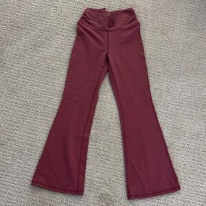 Old Navy Girls Pink Flared Leggings